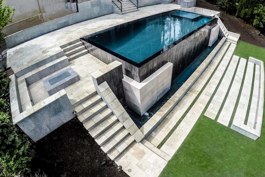 Infinity Edge Pool Design Georgia